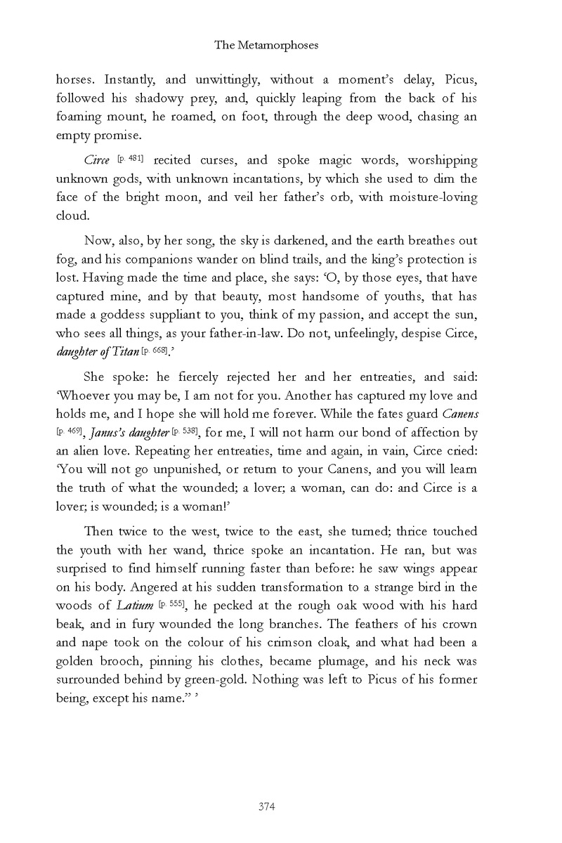 Ovid: The Metamorphoses - Page 374